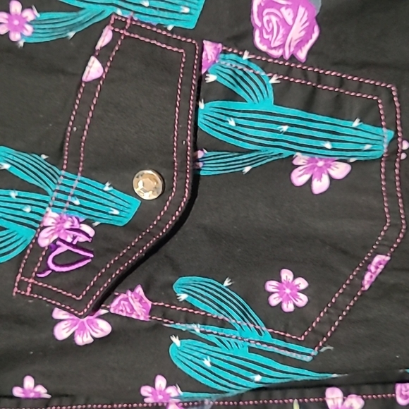 Cowgirl Hardware button down western longsleeve size XL - Picture 4 of 7